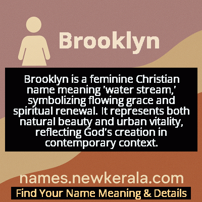 Brooklyn Name Meaning and Origin