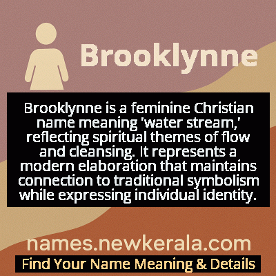 Brooklynne Name Meaning and Origin