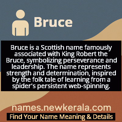 Bruce Name Meaning and Origin