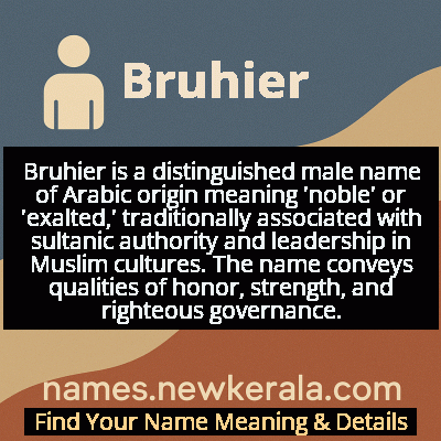 Bruhier Name Meaning and Origin