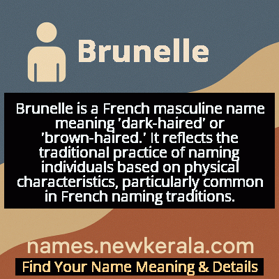 Brunelle Name Meaning and Origin