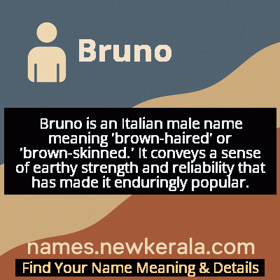 Bruno Name Meaning and Origin