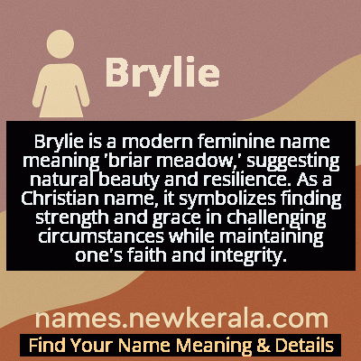 Brylie Name Meaning and Origin