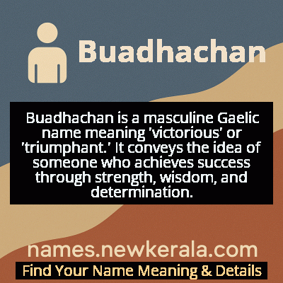 Buadhachan Name Meaning and Origin