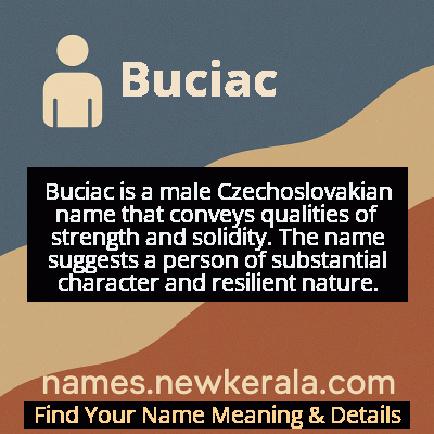 Buciac Name Meaning and Origin