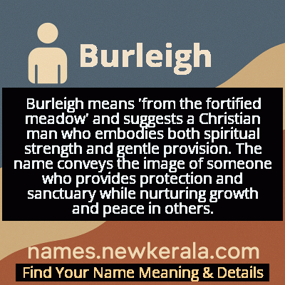 Burleigh Name Meaning and Origin