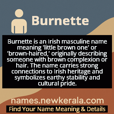 Burnette Name Meaning and Origin
