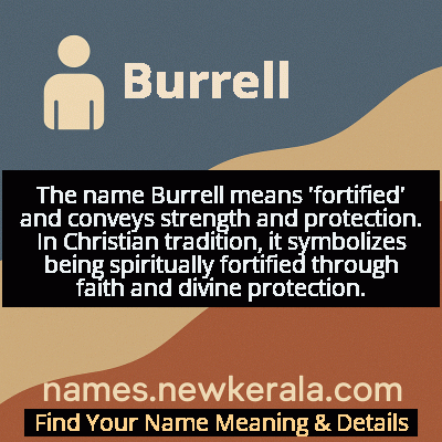 Burrell Name Meaning and Origin