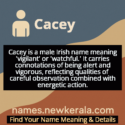 Cacey Name Meaning and Origin