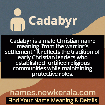 Cadabyr Name Meaning and Origin