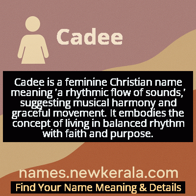 Cadee Name Meaning and Origin