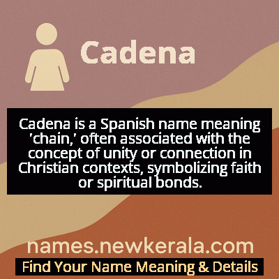 Cadena Name Meaning and Origin