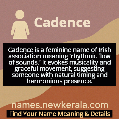 Cadence Name Meaning and Origin
