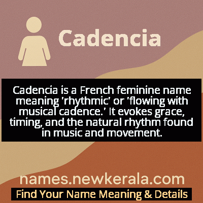 Cadencia Name Meaning and Origin