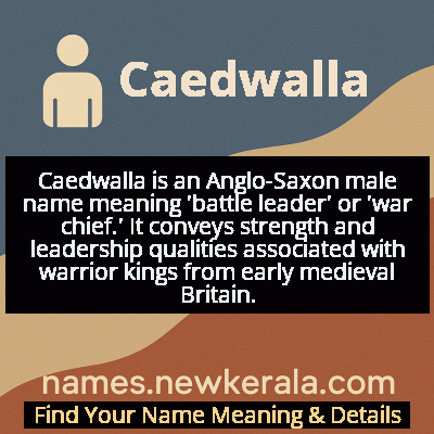 Caedwalla Name Meaning and Origin