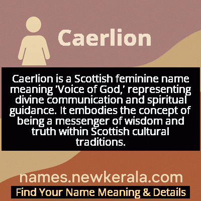 Caerlion Name Meaning and Origin