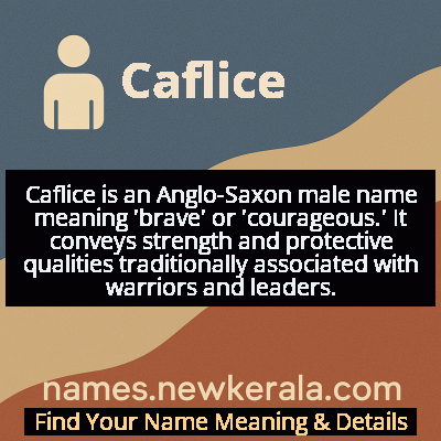 Caflice Name Meaning and Origin