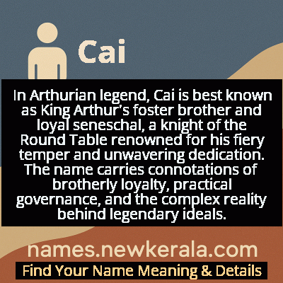 Cai Name Meaning and Origin