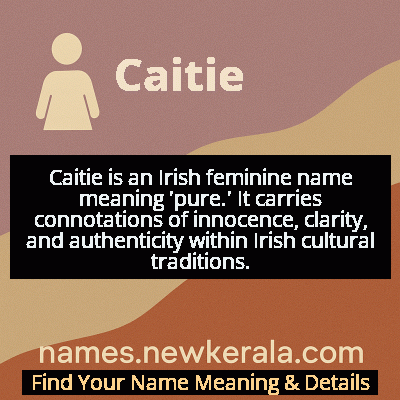 Caitie Name Meaning and Origin