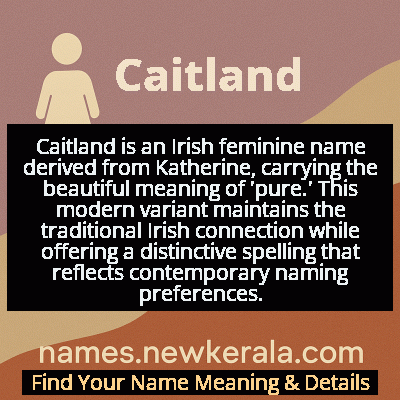 Caitland Name Meaning and Origin