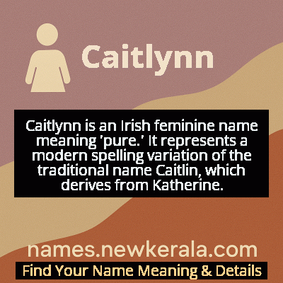 Caitlynn Name Meaning and Origin