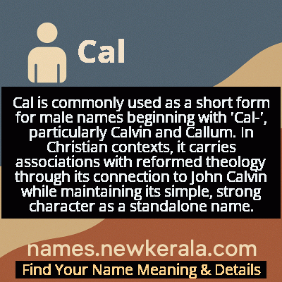 Cal Name Meaning and Origin