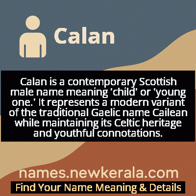 Calan Name Meaning and Origin