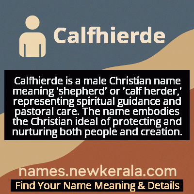 Calfhierde Name Meaning and Origin