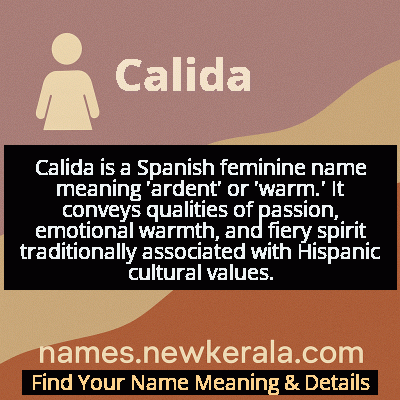 Calida Name Meaning and Origin