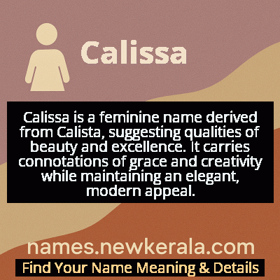 Calissa Name Meaning and Origin