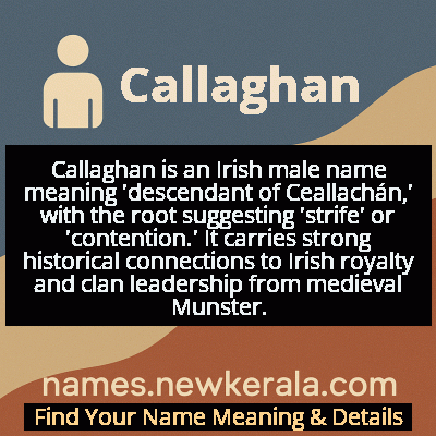 Callaghan Name Meaning and Origin