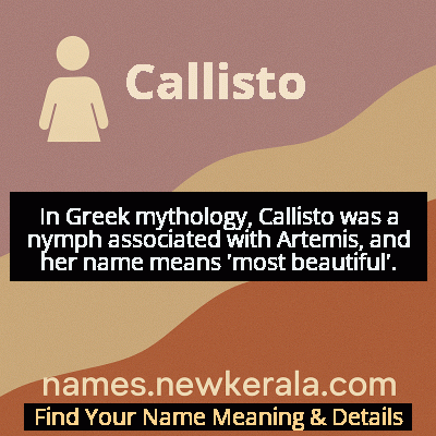 Callisto Name Meaning and Origin