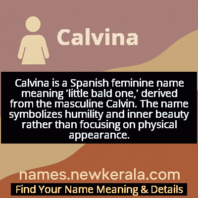 Calvina Name Meaning and Origin