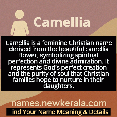 Camellia Name Meaning and Origin