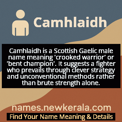 Camhlaidh Name Meaning and Origin