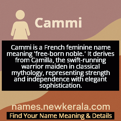 Cammi Name Meaning and Origin