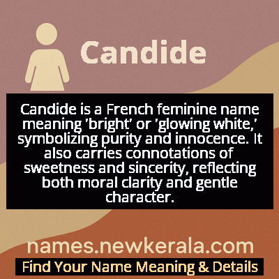 Candide Name Meaning and Origin