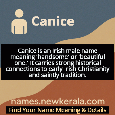 Canice Name Meaning and Origin