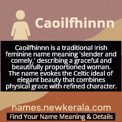 Caoilfhinnn Name Meaning and Origin