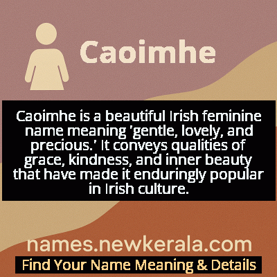 Caoimhe Name Meaning and Origin