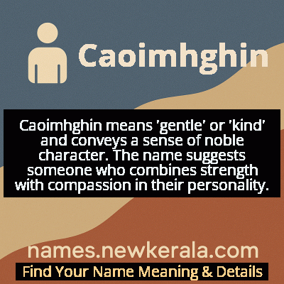 Caoimhghin Name Meaning and Origin