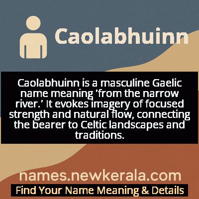 Caolabhuinn Name Meaning and Origin