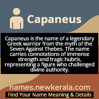 Capaneus Name Meaning and Origin