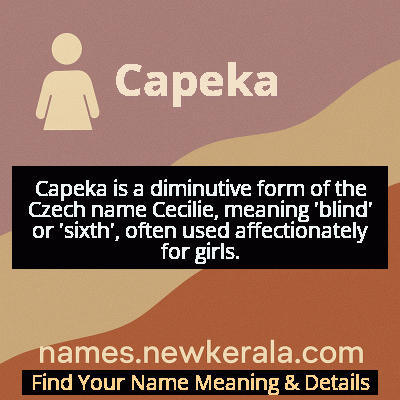 Capeka Name Meaning and Origin