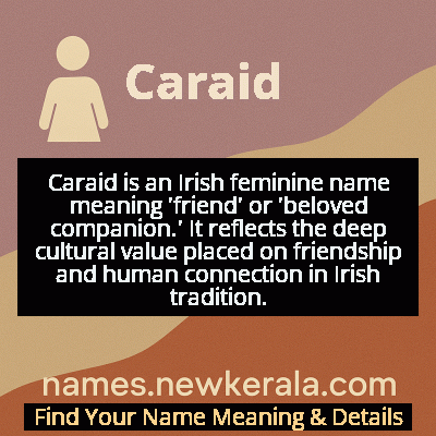 Caraid Name Meaning and Origin