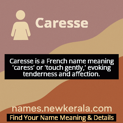 Caresse Name Meaning and Origin