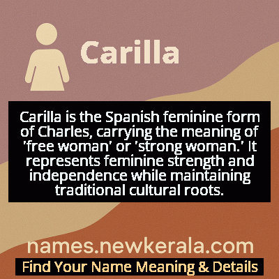 Carilla Name Meaning and Origin
