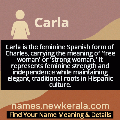Carla Name Meaning and Origin