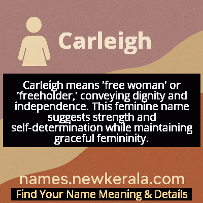 Carleigh Name Meaning and Origin
