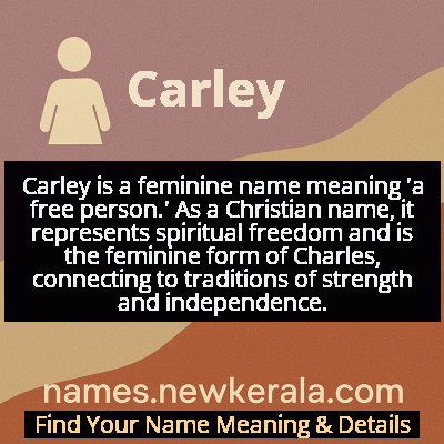 Carley Name Meaning and Origin